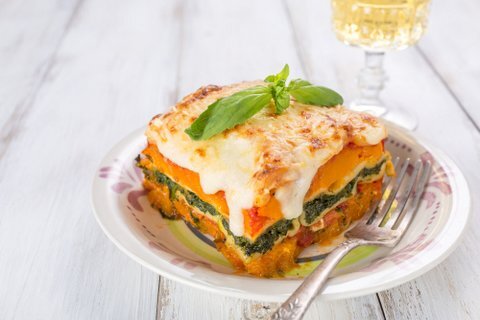 pompoenlasagne